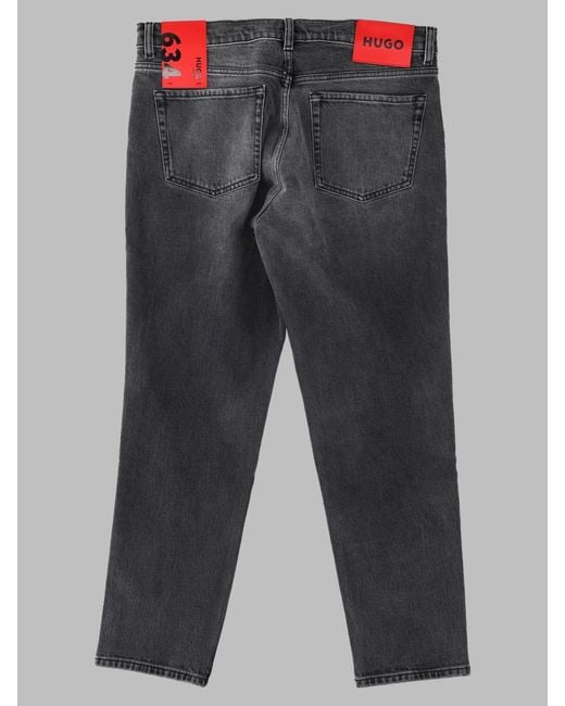 HUGO Gray Jeans for men