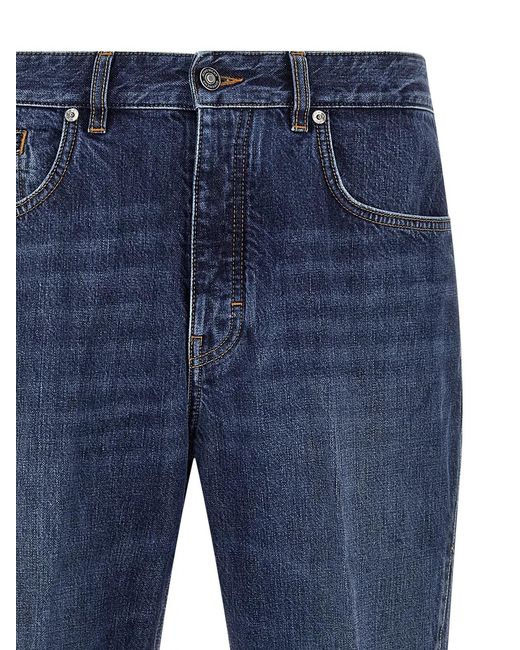 Givenchy Blue 'Straight' Jeans for men