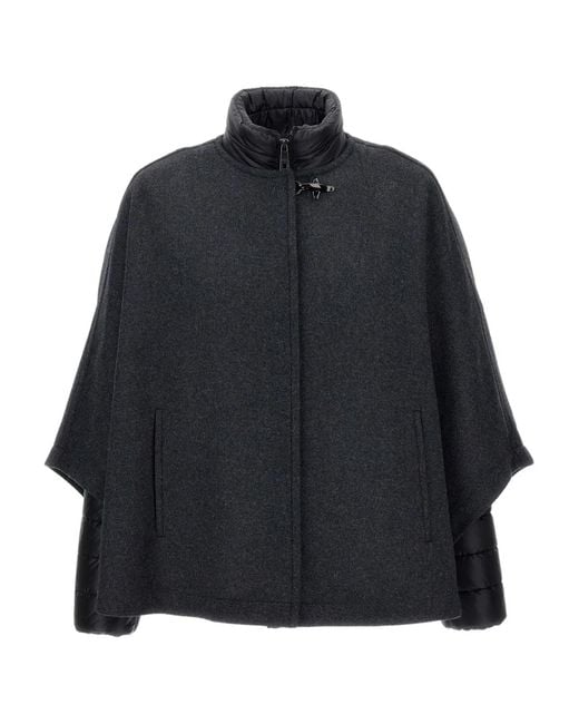 Fay Blue Reversible Cape