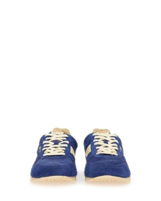 Autry Blue Windspin Low Leather Sneakers for men