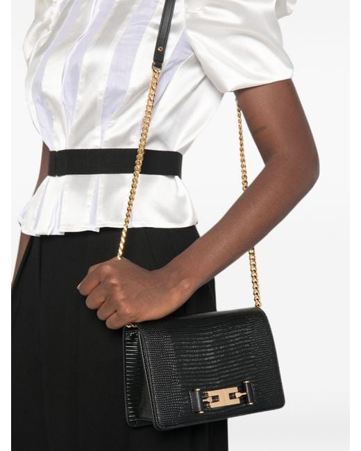 Elisabetta Franchi White Polyurethane Polyester Handbag