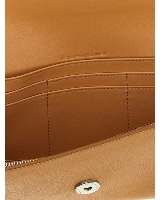 Stella McCartney Orange 'Ryder' Wallet On Chain