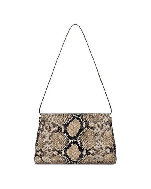 Victoria Beckham White "Dorian" Trapeze Bag