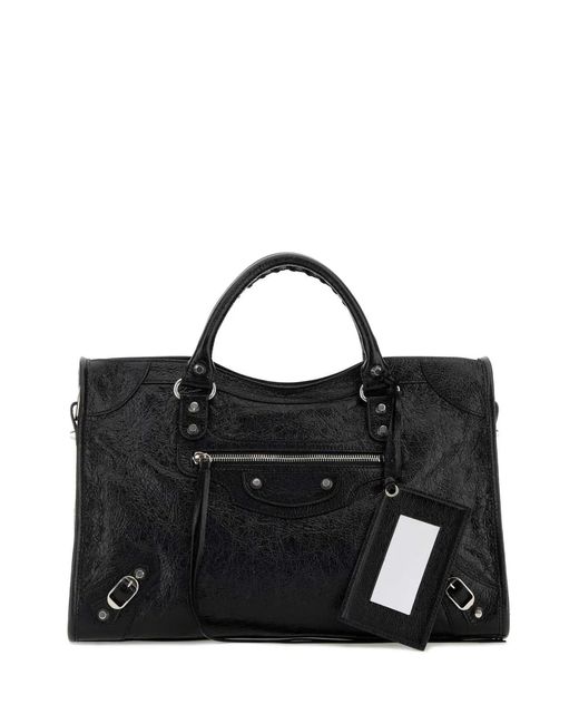Balenciaga Black Le City Bag M