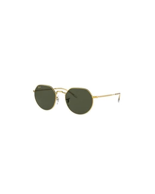 Ray-Ban Green Jack Rb3565 919631 for men