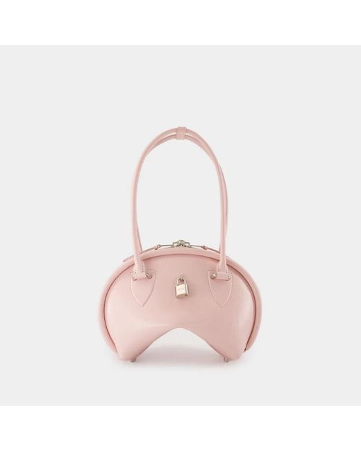 Acne Pink Bowlina Mini Shoulder Bag