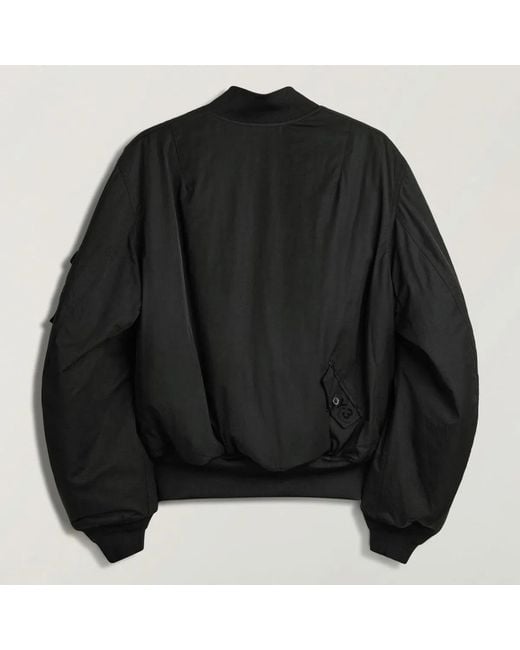 Y-3 Black Bomber Jacket for men