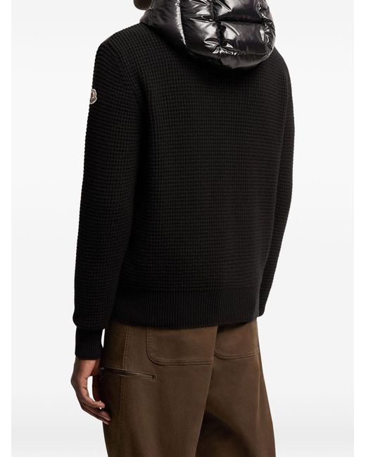 Moncler Black Jacket Cardigan for men