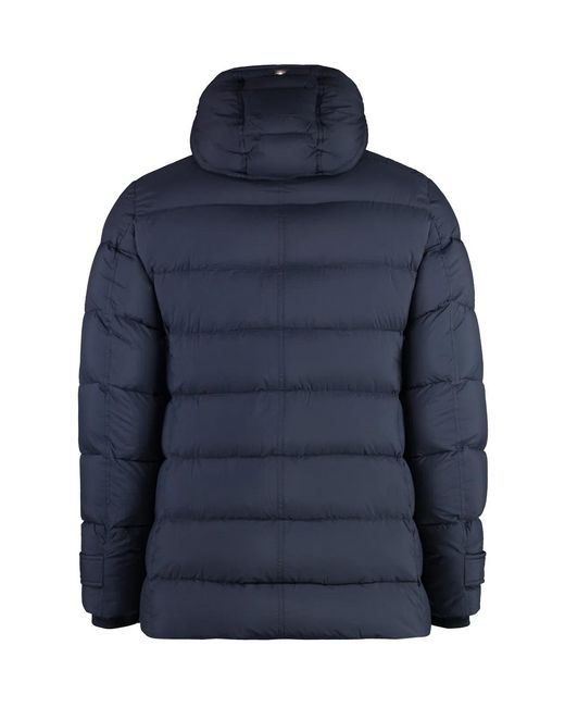 Herno Blue L'Eskimo Down Jacket for men