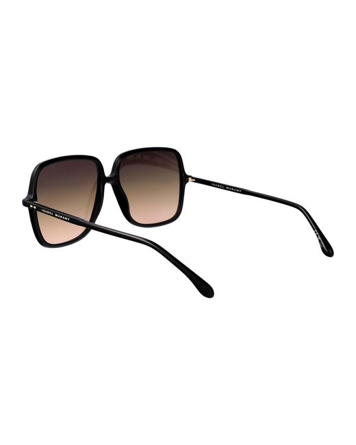 Isabel Marant Brown Acetate Sunglasses