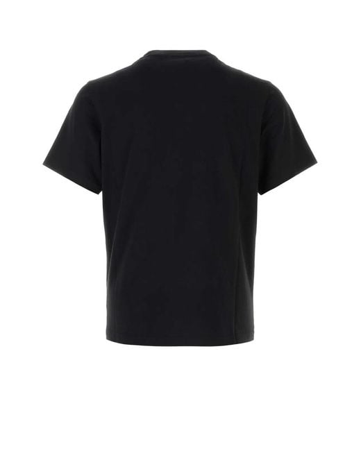 Autry Black 100% Cotton T-Shirt for men