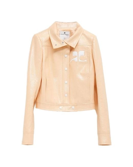 Courreges White Courregès Reedition Highneck Vinyl Jacket