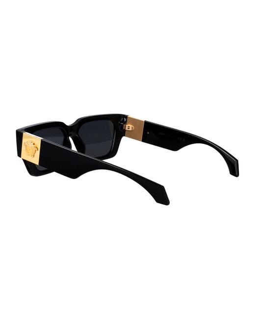 Versace Black Injected Sunglasses