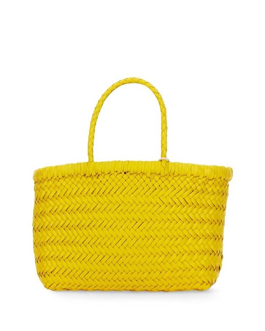 Dragon Diffusion Yellow "flat Gora" Mini Bag