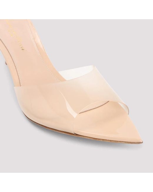 Gianvito Rossi Natural Open Toe Sandals