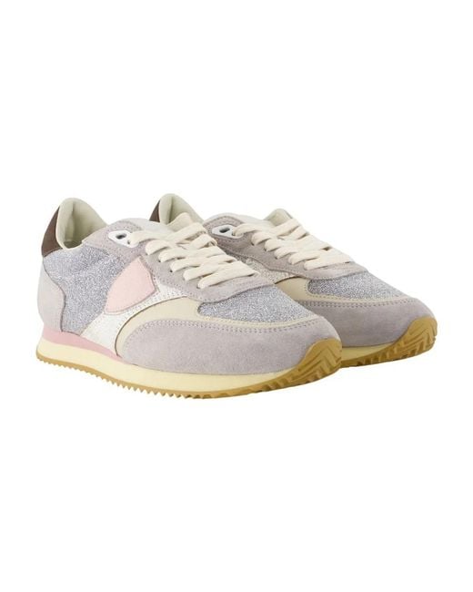Philippe Model White Blville Low Sneakers