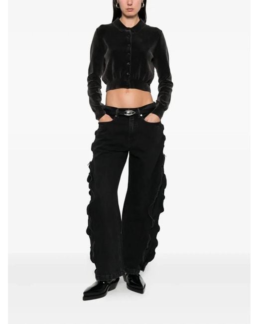 Alexander Wang Black Cotton Sweaters