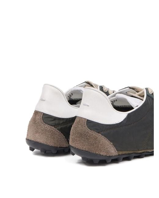 Maison Margiela Gray Multicolour Polyester Sneakers