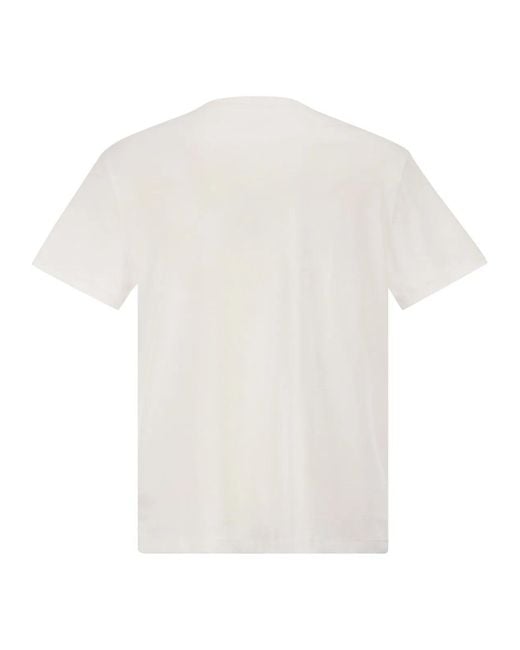 Polo Ralph Lauren White Custom Slim-Fit Jersey T-Shirt for men