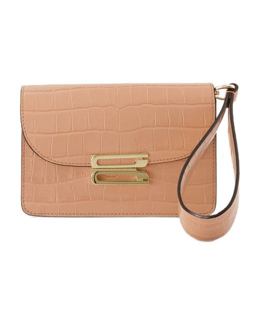 Victoria Beckham Natural The Nano Dorian Purse