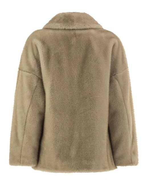 Herno Natural Faux-Fur Effect Jacket