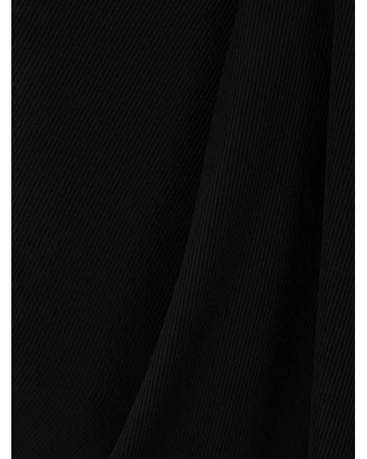 Balenciaga Black Stretch Viscose Dress