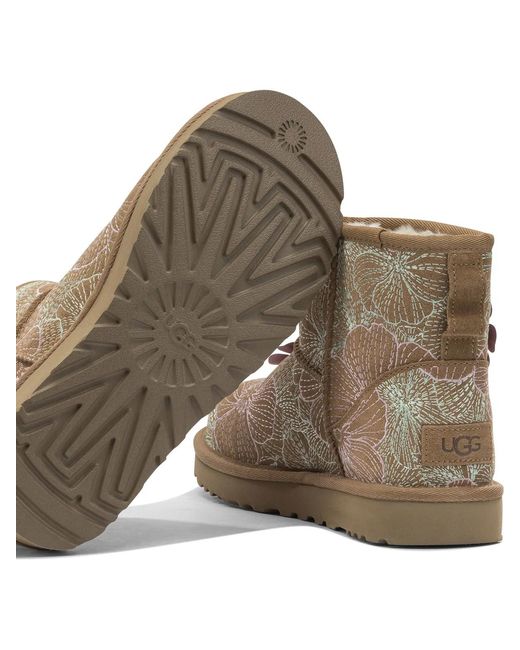 Ugg Brown Suede Rubber Boots