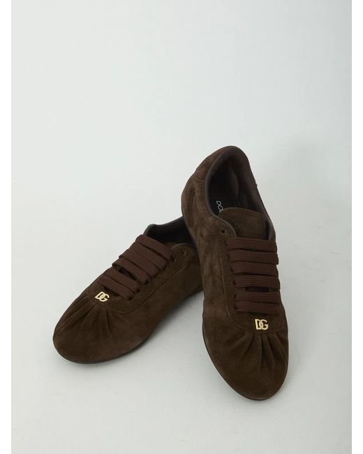 Dolce & Gabbana Metallic Dolce & Gabbana Soft Ballet Sneakers