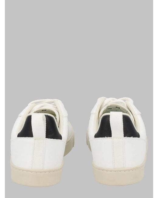 Veja White Small V-10 Lace Cwl