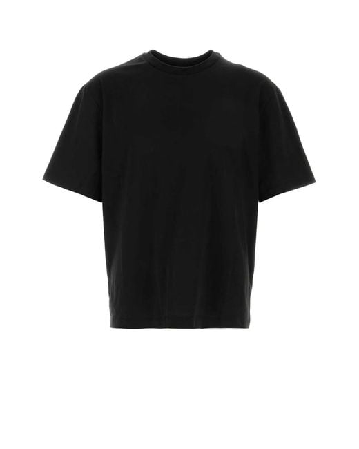 The Row Black Cotton Errigal T-Shirt for men