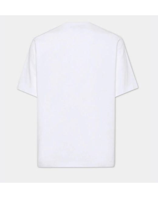 DSquared² White Icon New Generation Loose Fit T-Shirt for men