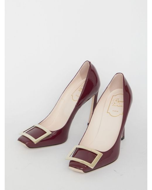 Roger Vivier Pink Belle Vivier Trompette Pumps