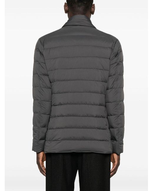 Herno Gray La Giacca Down Jacket for men