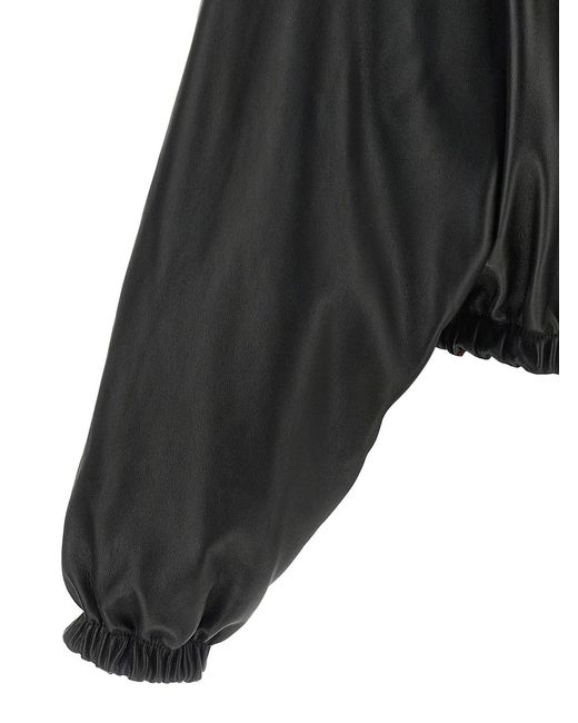Balenciaga Black Reversible Leather Jacket