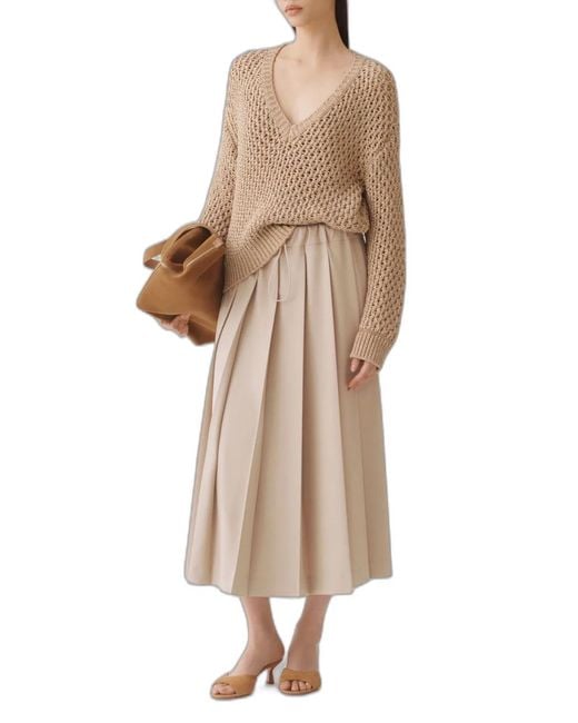 Fabiana Filippi Natural Cotton Sweater