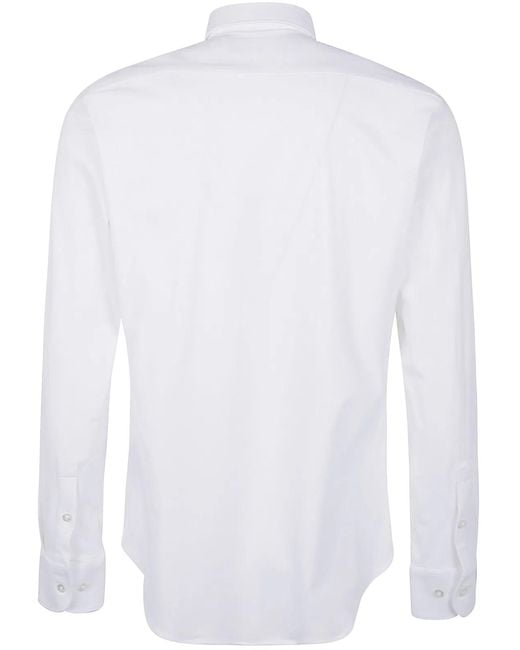 Rrd White "Oxford Jacquard Open" Shirt for men