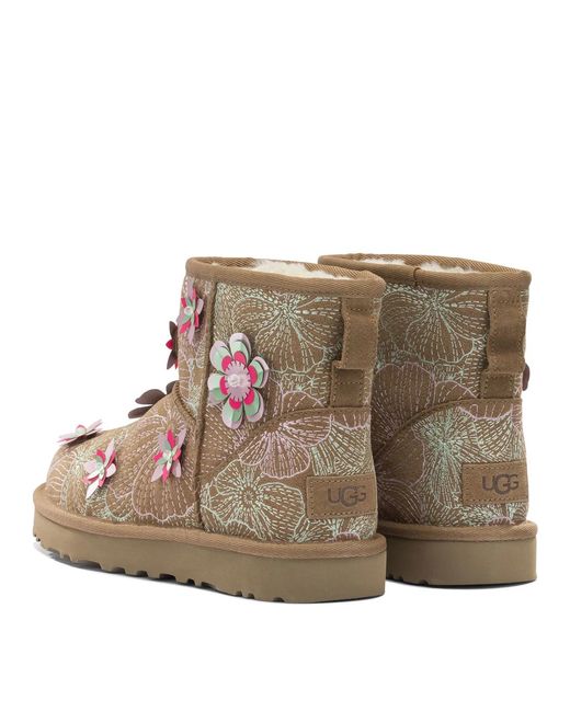 Ugg Brown Suede Rubber Boots