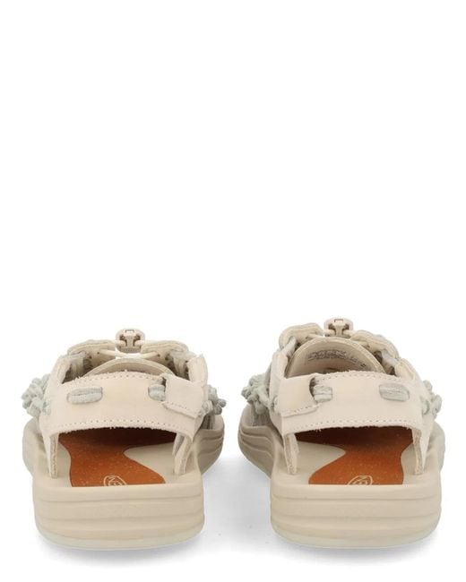 Keen White Sandalo Uneek Quite Luxury for men