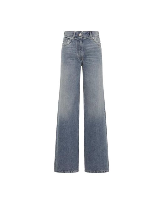 Versace Blue Denim Cotton Jeans