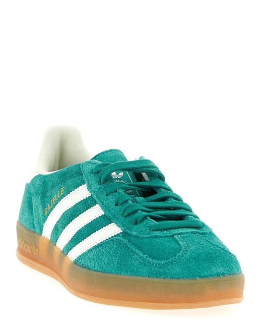 Adidas Originals Green 'Gazelle Indoor' Sneakers for men