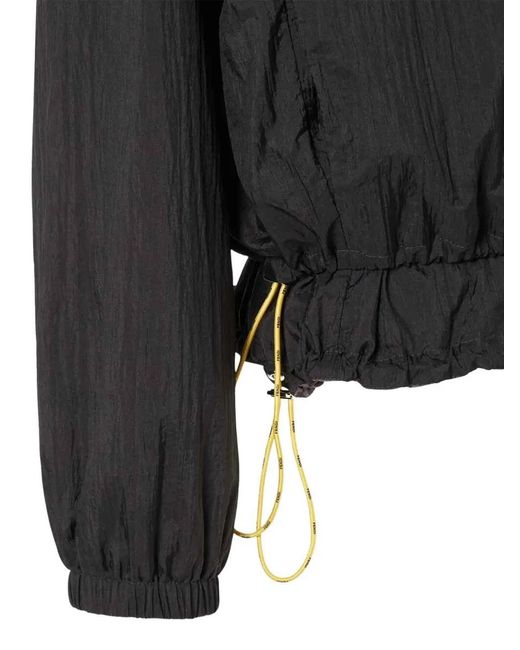 Fendi Black Polyamide Polyester K-Way Jacket for men