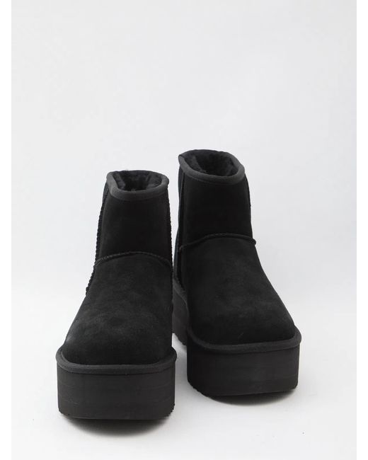 Ugg Black Classic Mini Platform
