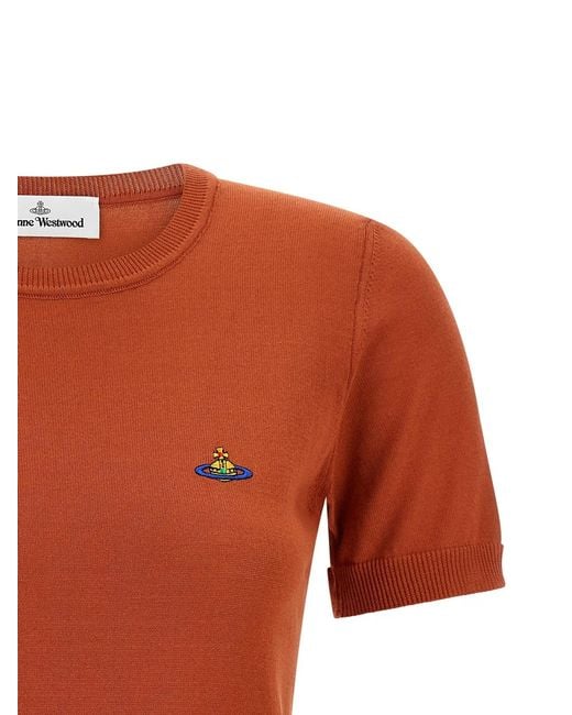 Vivienne Westwood Orange 'Bea' Top