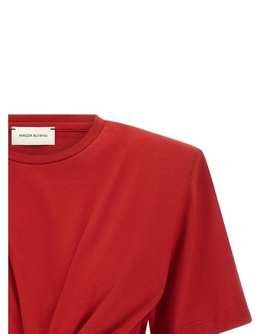 Magda Butrym Red '02' T-Shirt