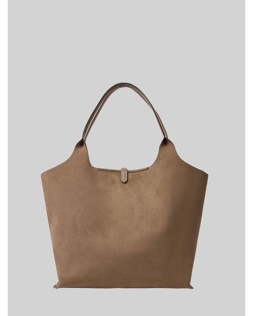 Stella McCartney Brown Reversible Tote Bag With Logo