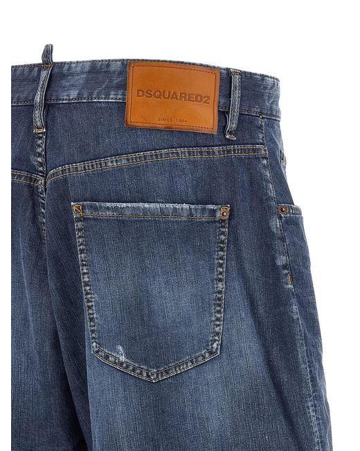 DSquared² Blue ² Cotton Bermuda Shorts for men