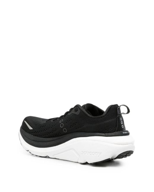 Saucony White Textile Sneakers
