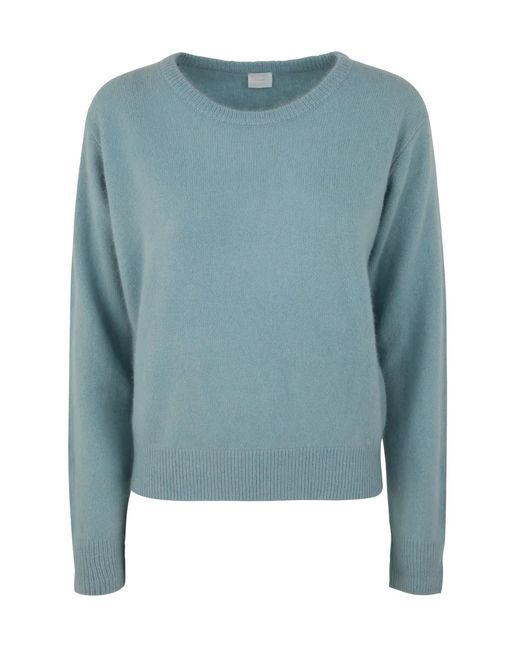 C.t. Plage Blue Boxi Crew Neck Sweater