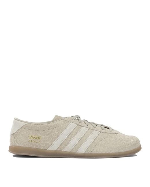 Adidas Originals White "Gazelle Lo Pro" Low-Top Sneakers