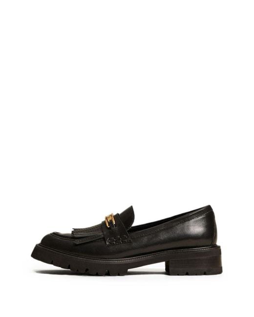 Twinset Black Polyurethane Shoes
